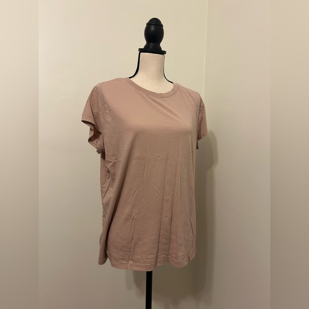 Casual Women's Tan T-shirt